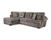 Gray Contemporary 2-Piece Sectional - Knockout