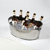10 Inch Polished Stainless Steel Ice Tub