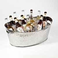 12 Inch Polished Stainless Steel Ice Tub