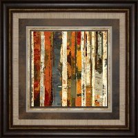 Red Amber I Framed Wall Art