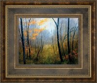 Woodland Mist Framed Wall Art
