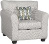 Casual Contemporary Ivory Chair - Wall St.