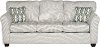 Casual Contemporary Ivory Sofa Bed - Wall St.