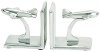 Aluminum Airplane Bookend Pair