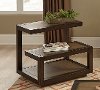 Smokey Tan Modern End Table - Bennett