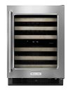KUWR204ESB KitchenAid 24 Inch Wine Cooler - Stainless Steel