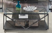 Modern Glass Coffee Table - Arista