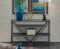 Modern Glass Sofa Table - Arista