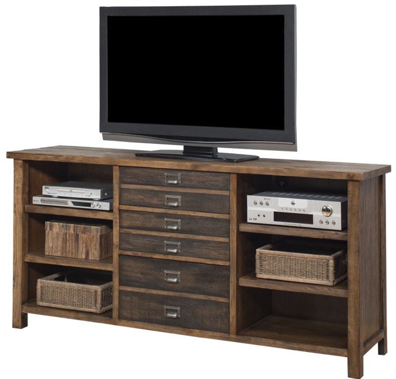 70 Inch Hickory Tv Stand Heritage Rc Willey Furniture 70 Inch Hickory Tv Stand Heritage