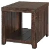 Clearance Caitlyn Rustic Rectangular End Table
