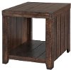 Rustic Rectangular End Table - Caitlyn