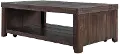 Caitlyn Rustic Distressed Coffee Table