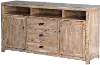 Brenton Weathered Brown 66 TV Stand