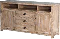 Brenton Weathered Brown 66 TV Stand