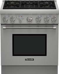 PRG305PH Thermador 30 Inch Gas Range - Stainless Steel
