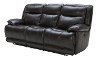 Blackberry Leather-Match Power Reclining Sofa & Loveseat - K-Motion -3