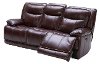 Burgundy Leather-Match Power Reclining Living Room Set - K-Motion-3
