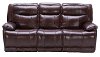 Burgundy Leather-Match Power Reclining Living Room Set - K-Motion-4