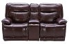 Burgundy Leather-Match Power Reclining Living Room Set - K-Motion-7