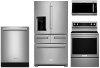 KIT KitchenAid 4 Piece Kitchen Appliance Package - Stainless Steel