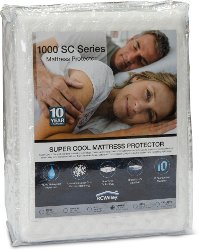 10YR-1000SC-QUEEN SuperCool Queen Mattress Pad and 10-Year Limited Protection Plan - 1000 SC