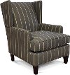 Pewter Gray Accent Wing Chair - Hilleary