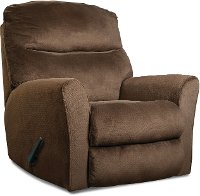 Chocolate Brown Rocker Recliner - Cossette