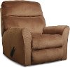 Cocoa Brown Rocker Recliner - Cossette