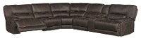 Cognac Brown 6 Piece 2x Power Reclining Sectional Sofa - Karma-2