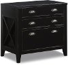 Black Country Rustic Lateral File Cabinet