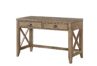 48 Inch Light Brown Contemporary Writing Desk