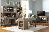 48 Inch Light Brown Contemporary Writing Desk-2