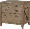 Light Brown Lateral File Cabinet