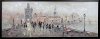 Clearance Lovers Bridge Framed Acrylic Painting Wall Art