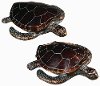 13 Inch Antique Bronze Sea Turtle Sculpture