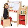 Child's Artist Activity Desk - Art Equipment