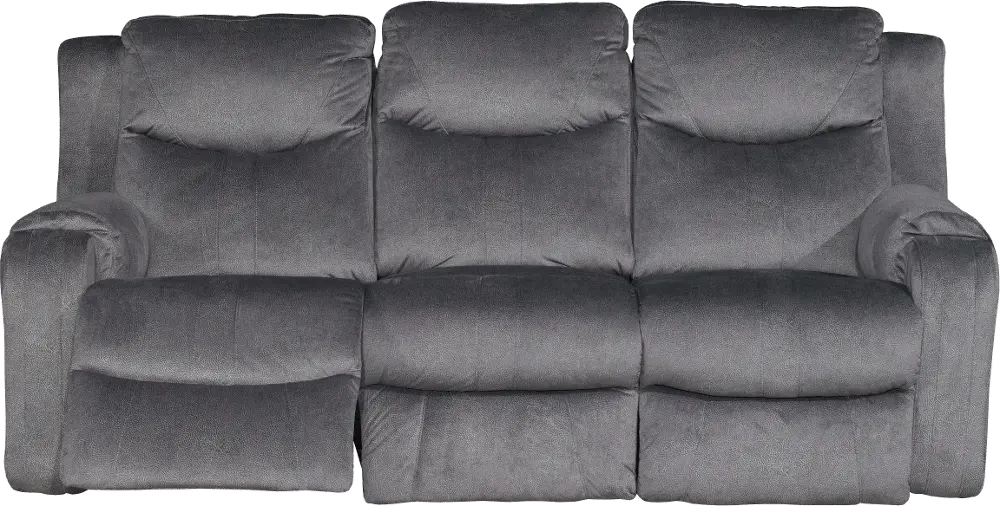 Marvel Gray Power Reclining Sofa-1