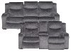 Dusk Gray Power Reclining Living Room Set - Marvel-3