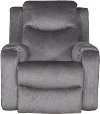 Dusk Gray Power Rocker Recliner - Marvel