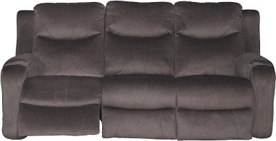 Coffee Brown Power Reclining Sofa - Marvel