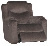 Coffee Brown Power Rocker Recliner - Marvel-2