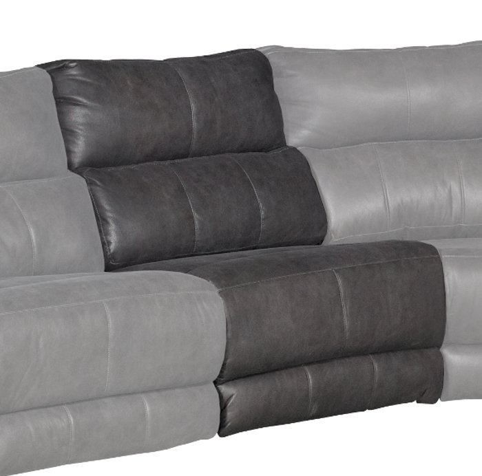 Slate Gray Armless Chair - Dazzle