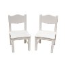 Kids Chairs (Set of 2) - Classic White