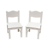 Kids Chairs (Set of 2) - Classic White