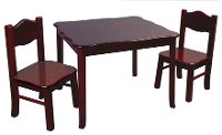 Kids Table & Chairs - Classic Espresso