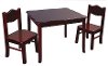 Kids Table & Chairs - Classic Espresso