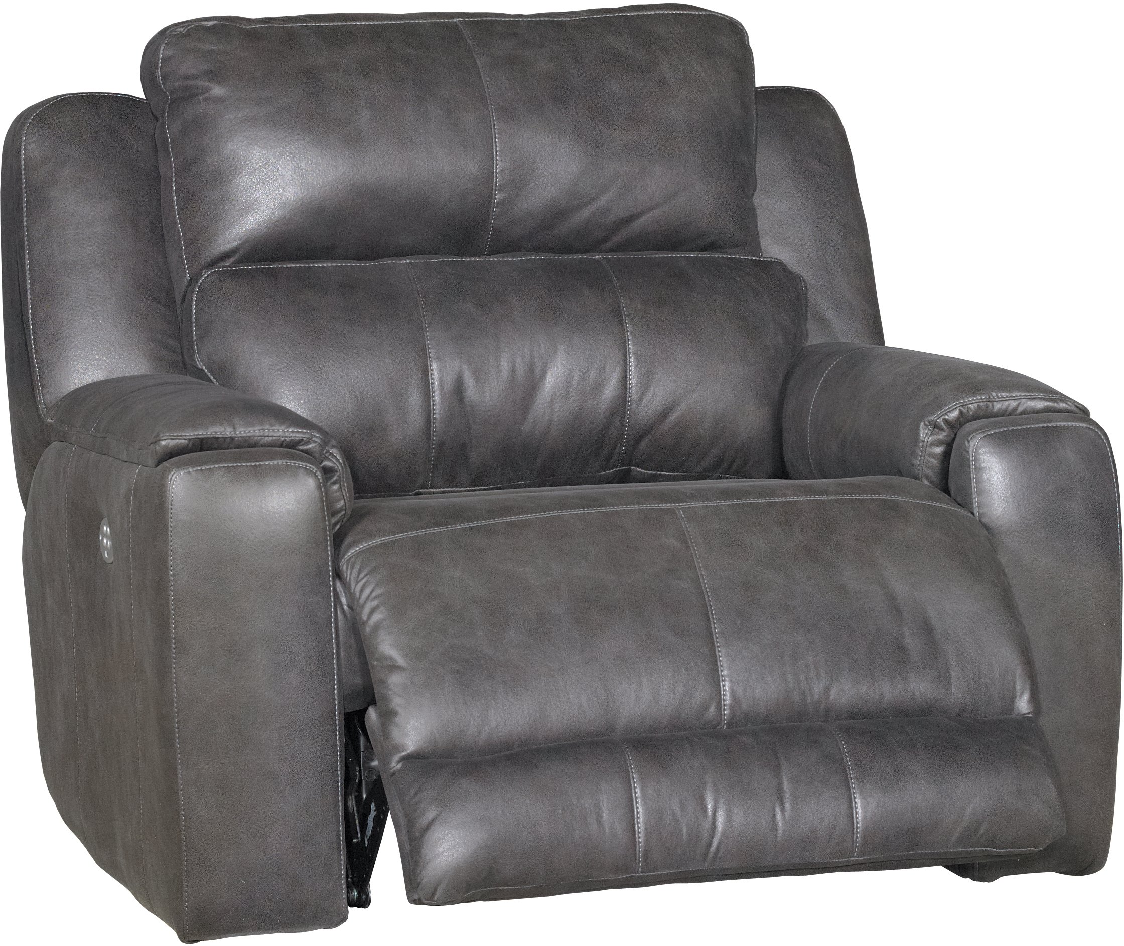 Slate Gray Power Recliner - Dazzle-2