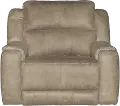 Dazzle Vintage Taupe Power Recliner