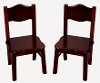 Kids Chairs (Set of 2) - Classic Espresso