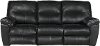 Black Performance Fabric Reclining Sofa - Kilzer Collection